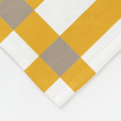 エレガント素朴カラフル板 フリースブランケット (角)