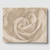 エレガント素朴クラシックフローラ結婚ズGuest Book 1 ゲストブック (裏面)