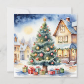 エレガント素朴スタイリッシュ水の色 シーズンカード (正面)