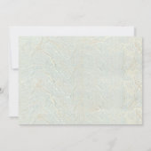 エレガント素朴スタイリッシュ結婚モダンBow 招待状 (裏面)