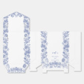 エレガント素朴フランスのフローラ結婚ズ フェイバーボックス (見開き)