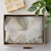 エレガント素朴フローラ蝶ヴィンテージ分離 薄葉紙 (ギフト)