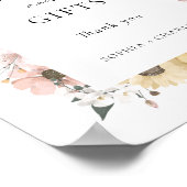 エレガント素朴フローラ ポスター (角)