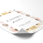 エレガント素朴フローラ ポスター (角)