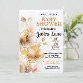 エレガント素朴フローラ 招待状 (スタンド正面)