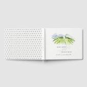 エレガント素朴ワイナリーヴィネヤードマウン結婚テン ゲストブック (全面)