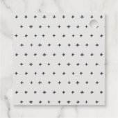 エレガント素朴ワイナリーヴィネヤードマウン結婚テン フェイバータグ (裏面)