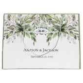 エレガント素朴名結婚 ラージペーパーバッグ (正面)