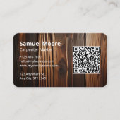 エレガント素朴大工 名刺 (正面)