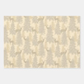 エレガント素朴林鹿 ラッピングペーパーシート (正面2)