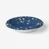 エレガント素朴植物緑2025年新年 ペーパーボウル (傾斜あり)