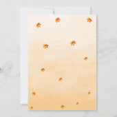 エレガント素朴紅葉感謝祭ディナー 招待状 (裏面)