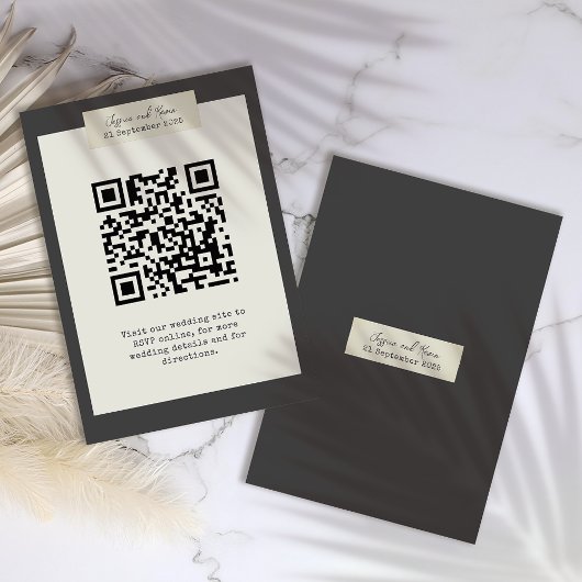 エレガント素朴結婚エンクロージャ・カード エンクロージャーカード