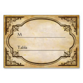 エレガント素朴結婚動揺してs テーブルナンバー (正面)