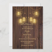 エレガント素朴結婚派 招待状 (正面)