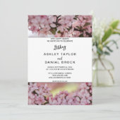 エレガント素朴花フローラ結婚ズ 招待状 (スタンド正面)