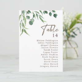 エレガント素朴表結婚数表