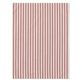 エレガント素朴赤フランスのストライプ テーブルクロス