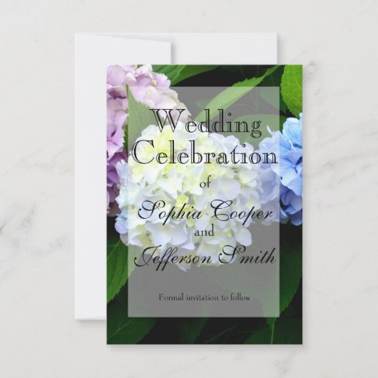 エレガント紫外フローラ結婚病 セーブザデート (正面)