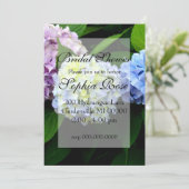 エレガント紫外フローラ結婚病 招待状 (スタンド正面)