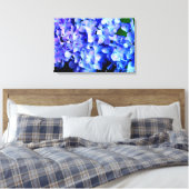 エレガント紫紫紫紫紫紫紫紫紫紫紫紫紫紫紫紫紫紫紫花フローラ キャンバスプリント (インサイチュ (寝室))