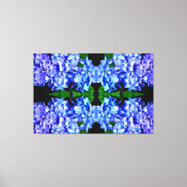 エレガント紫紫紫紫紫紫紫紫紫紫紫紫紫紫紫紫紫紫紫花フローラ キャンバスプリント