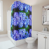 エレガント紫紫紫紫紫紫紫紫紫紫紫紫紫紫紫紫紫紫紫花フローラ シャワーカーテン (インサイチュ)