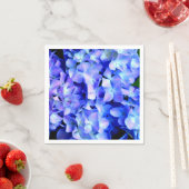 エレガント紫紫紫紫紫紫紫紫紫紫紫紫紫紫紫紫紫紫紫花フローラ スタンダードカクテルナプキン (インサイチュ)