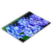 エレガント紫紫紫紫紫紫紫紫紫紫紫紫紫紫紫紫紫紫紫花フローラ ノートブック (左側)