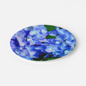 エレガント紫紫紫紫紫紫紫紫紫紫紫紫紫紫紫紫紫紫紫花フローラ ペーパープレート (アングル)