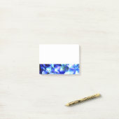 エレガント紫紫紫紫紫紫紫紫紫紫紫紫紫紫紫紫紫紫紫花フローラ ポストイット (デスク上)