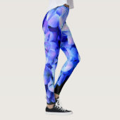 エレガント紫紫紫紫紫紫紫紫紫紫紫紫紫紫紫紫紫紫紫花フローラ レギンス (右)