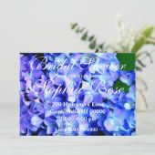 エレガント紫紫紫紫紫紫紫紫紫紫紫紫紫紫紫紫紫紫紫花フローラ 招待状 (スタンド正面)