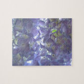 エレガント紫紫紫紫紫紫紫紫紫陽花 ジグソーパズル (横)