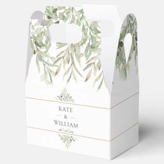 エレガント結婚ありがとう フェイバーボックス (オープン)