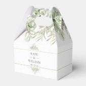 エレガント結婚ありがとう フェイバーボックス (正面サイド)