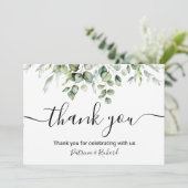 エレガント結婚ありがとう 招待状 (スタンド正面)