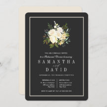 エレガント結婚オーガニックフローラのリハーサル