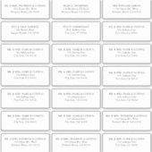 エレガント結婚クラシック住所 シール (正面)