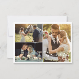 エレガント結婚シンプル台本の写真3 サンキューカード