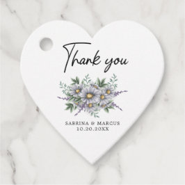 エレガント結婚パーソナライズされたデイジー フェイバータグ