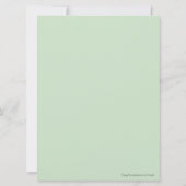 エレガント結婚パーソナライズされた 招待状 (裏面)