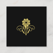 エレガント結婚ビクトリアンさん エンクロージャーカード (裏面)