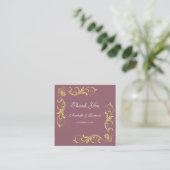 エレガント結婚ビクトリアンさん エンクロージャーカード (スタンド正面)