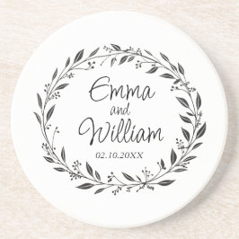 エレガント結婚フローラ コースター