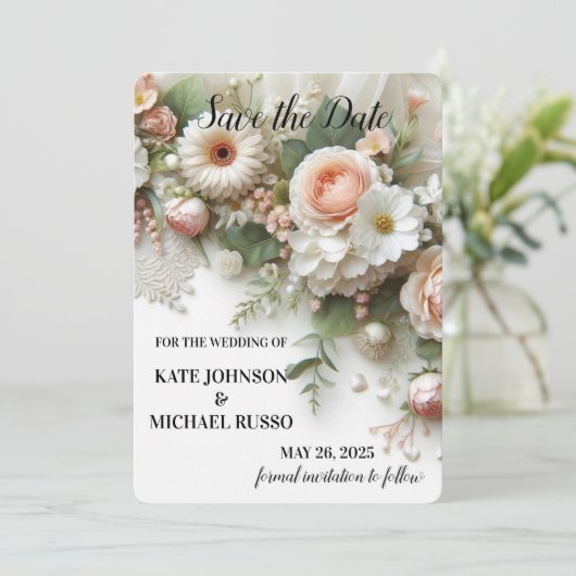 エレガント結婚フローラ セーブザデート (スタンド正面)