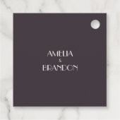 エレガント結婚フローラ フェイバータグ (裏面)