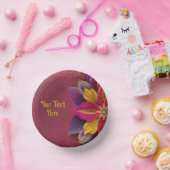 エレガント結婚フローラ ペーパーボウル (パーティー)