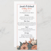 エレガント結婚フローラ メニュー (正面/裏面)