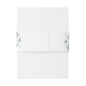 エレガント結婚フローラ 招待状ベリーバンド (裏面例)